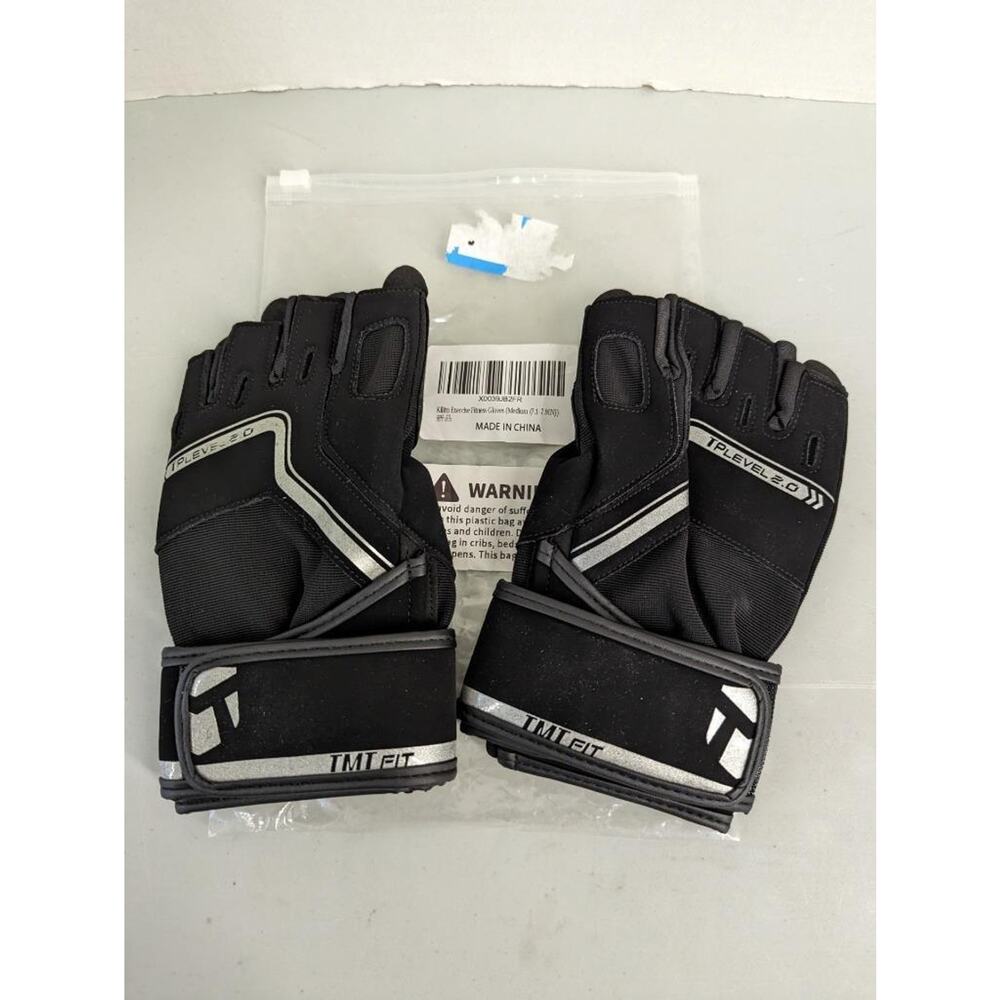 TMT Fit Workout Fitness Gloves Size Medium Exercise Weights -012402